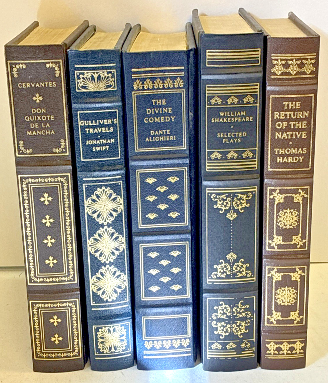 Franklin Library Leather Bound Classics Collection Lot of 5 Books 1979-1983 Franklin Library Leather Bound Classics Collection Lot of 5 Books 1979-1983
