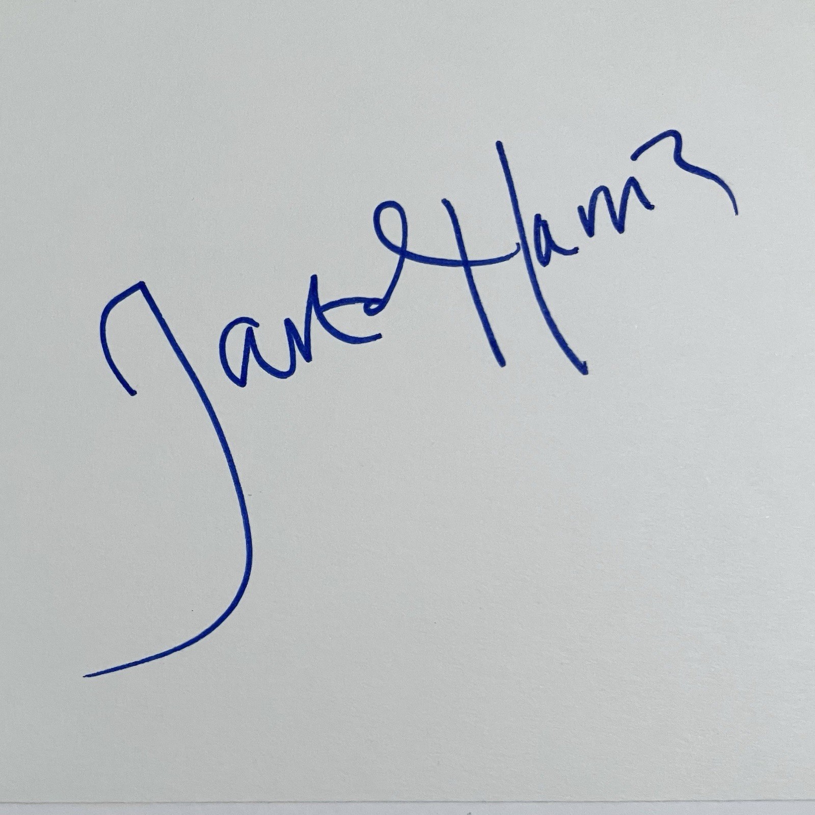 JARED HARRIS Signed 4x6 Card / SHERLOCK HOLMES: A GAME OF SHADOWS, Chernobyl