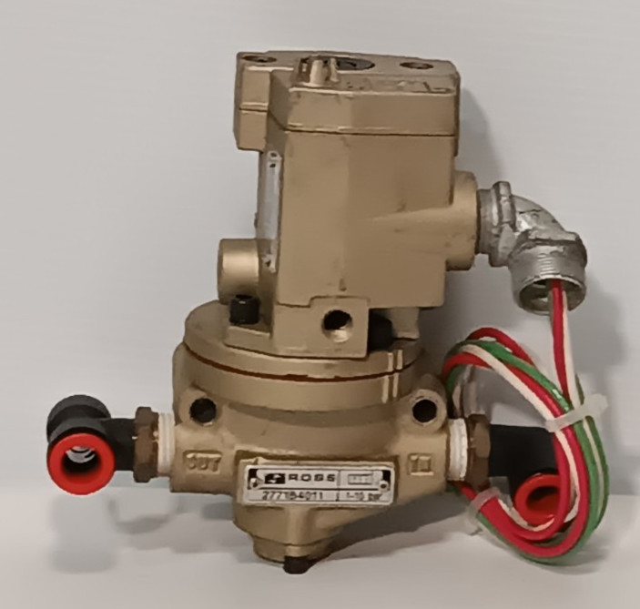 Ross Controls 2771B4011 Valve, 1-10 Bar, 110-20 VAC, 50/60 Hz, 2771-B4-011
