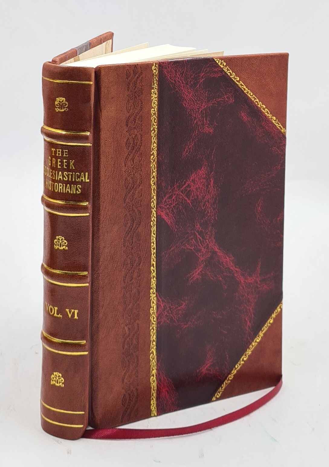 Greek ecclesiastical historians of the first six centu V. 6 1846 [Leather Bound]