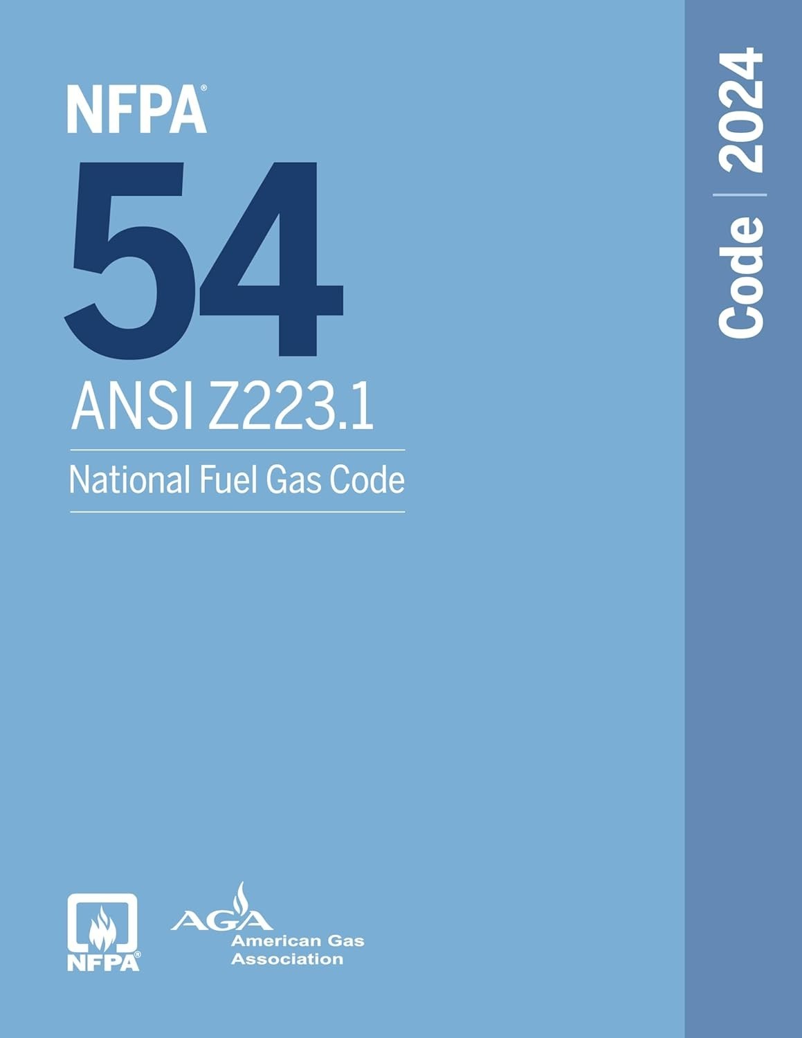 NFPA 54/ANSI Z223.1, National Fuel Gas Code, 2024 Edition Paperback USA STOCK