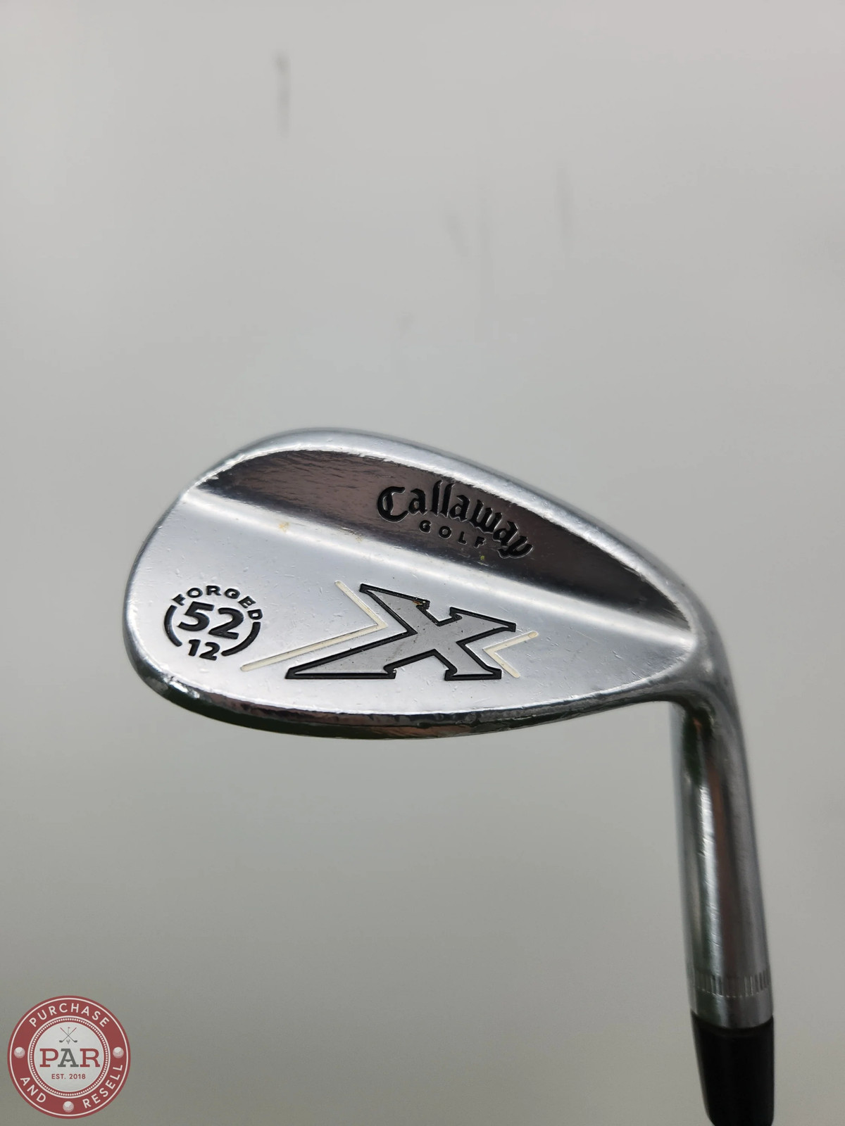 2008 CALLAWAY X FORGED WHITE CHROME WEDGE 52*/12 STIFF CALLAWAY X FORGED 35\