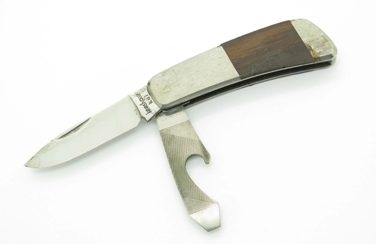 Vtg Kershaw Kai 5800 Seki Japan Bottle Opener Folding Pocket Knife (Unfinished) Vtg Kershaw Kai 5800 Seki Japan Bottle Opener Folding Pocket Knife (Unfinished)