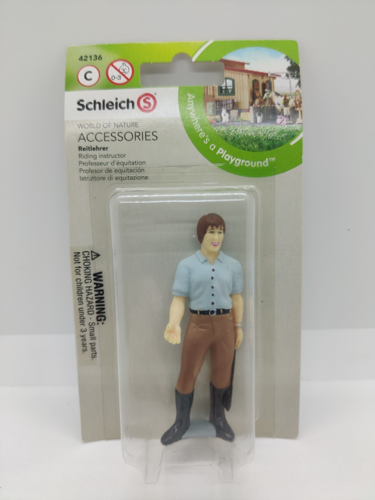 Retired Schleich 42136 Riding Instructor World Of Nature (NIB)