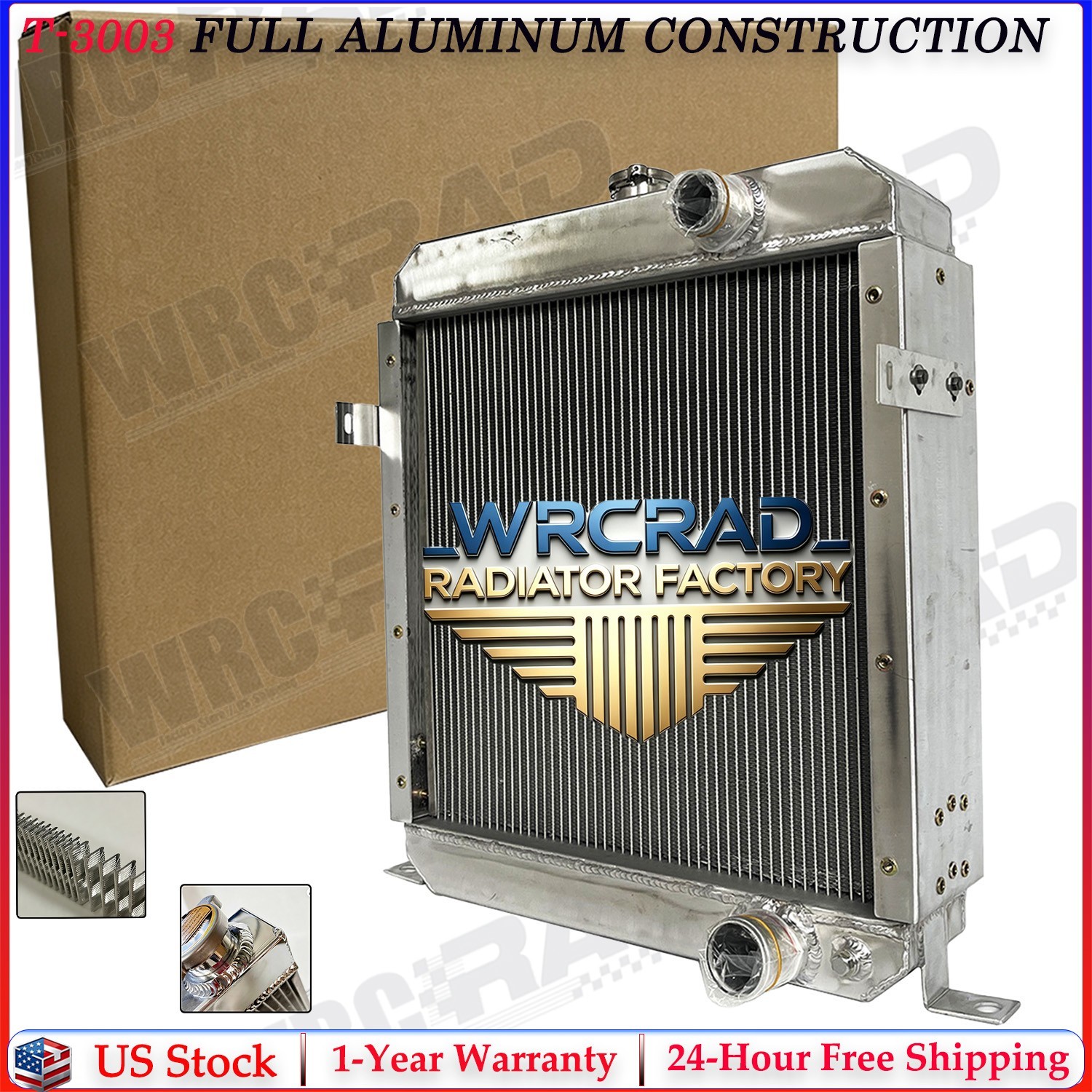 #A171080 A171356 Radiator Fits Case IH 480E 480F 580 590 584E 585 590E 584E 585E