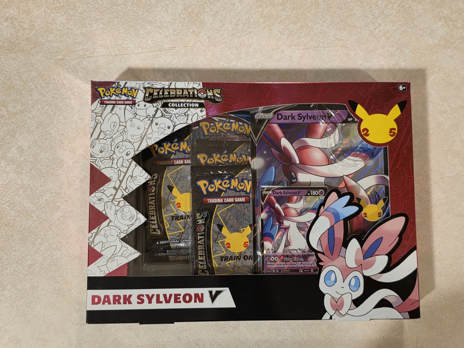 Pokemon TCG Celebrations Collection Dark Sylveon V Box Sealed