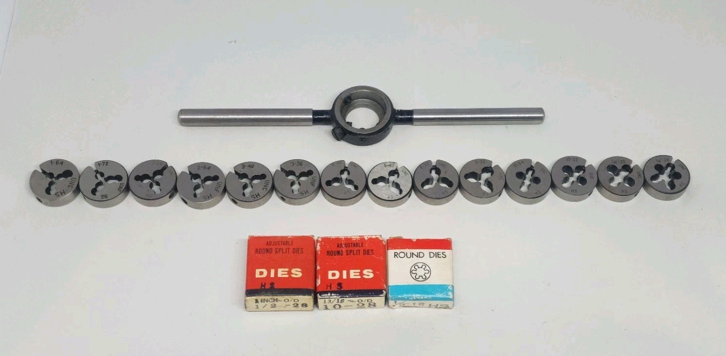 Watchmakers Tiny Threading Dies 13/16