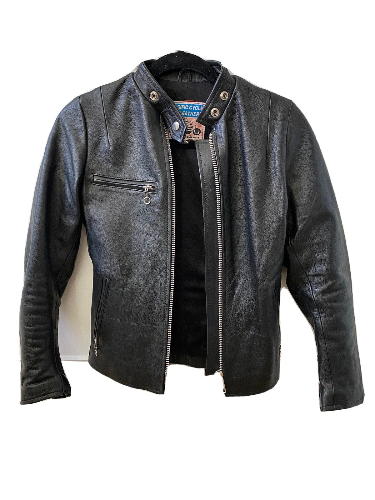 Pacific Cycle Leathers Moto Jacket XXS