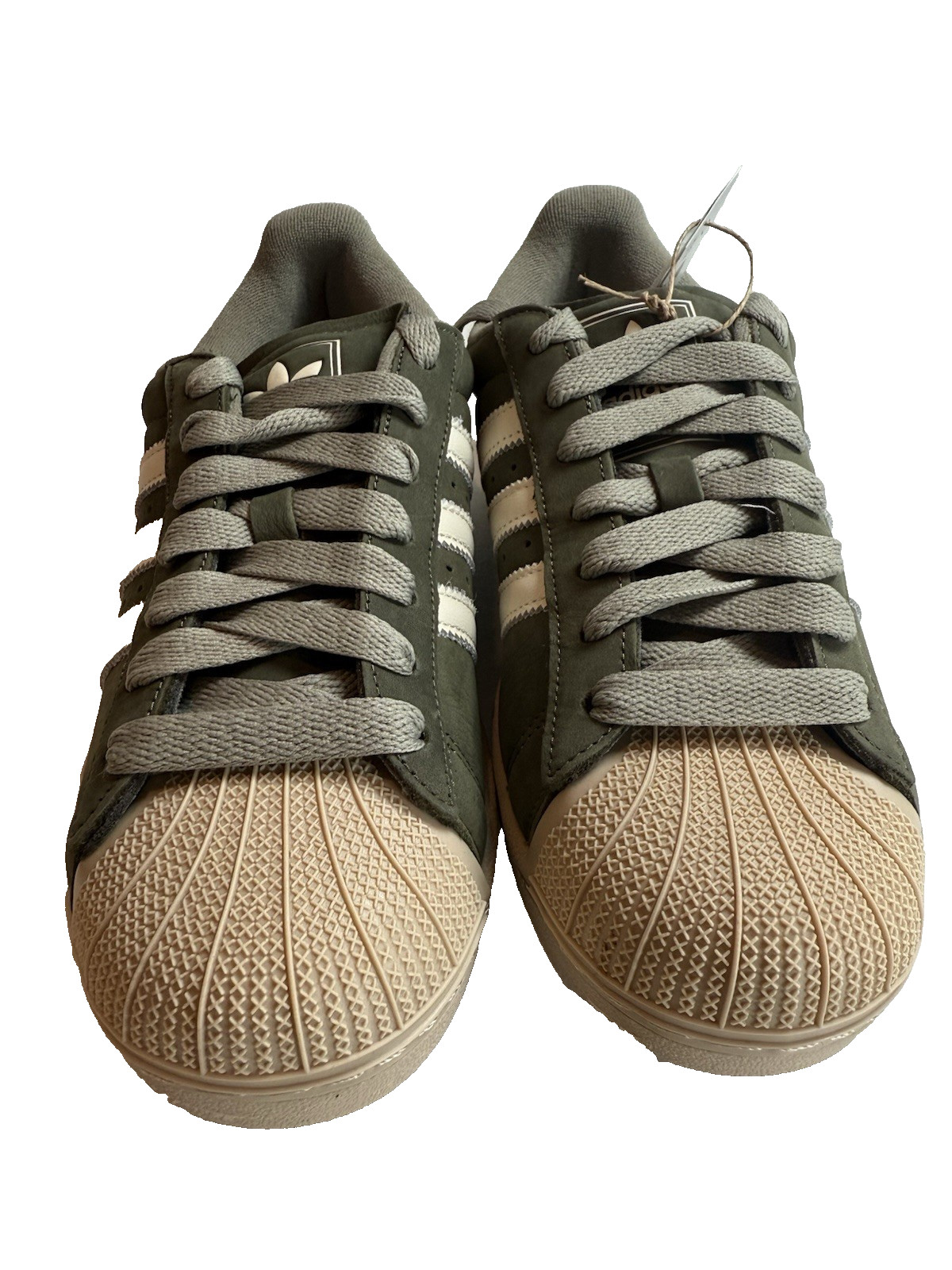 adidas Superstar II Khaki Unisex (Men Size 11, Women Size 12) IH9315