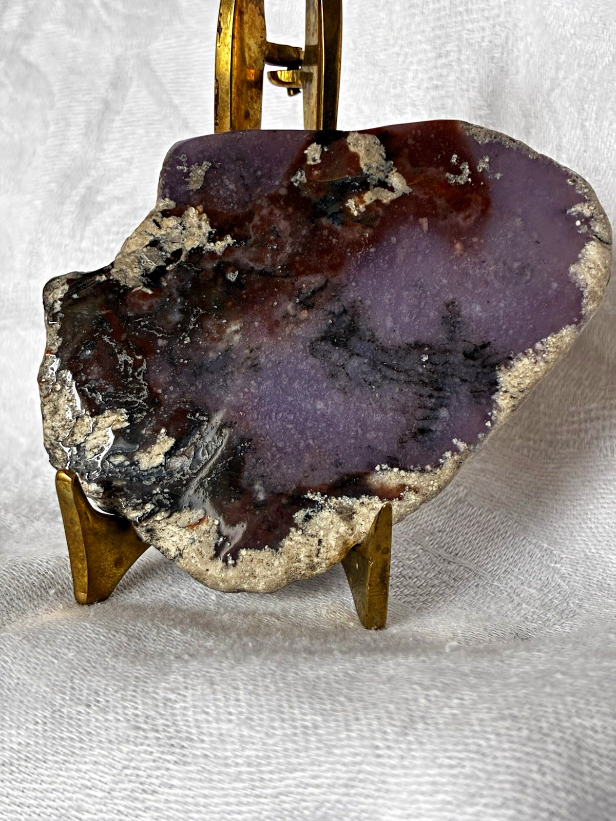 Burro Creek Agate- polished slice from OLD STOCK