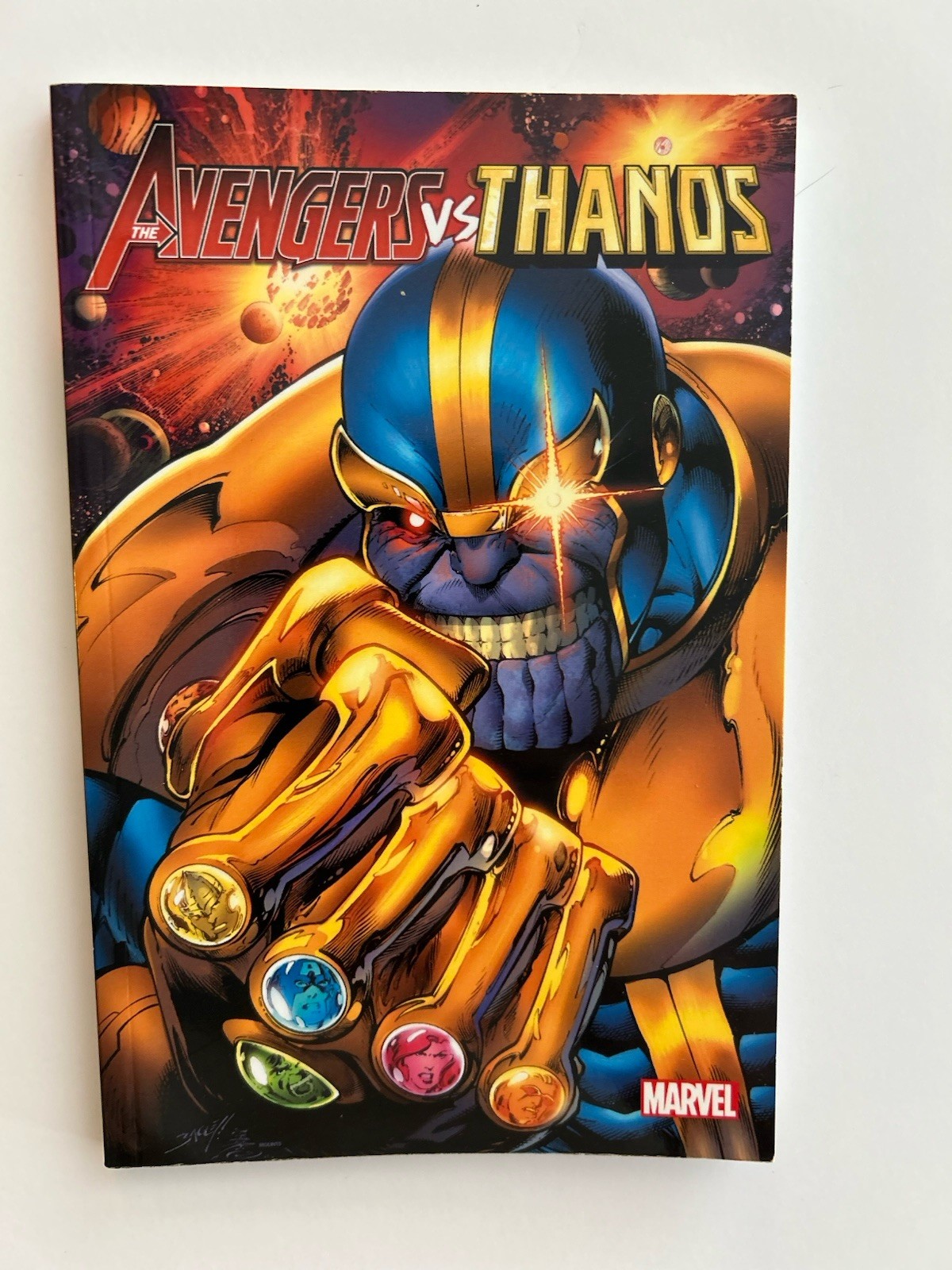 The Avengers vs Thanos (Marvel Comics 2018)