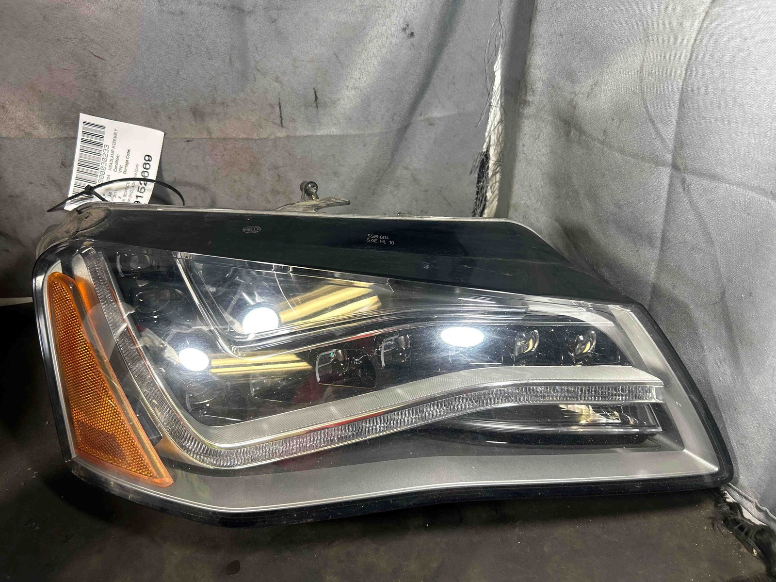 Fits 2011-2014 Audi A8 Right Headlight OEM:4H0941030AF