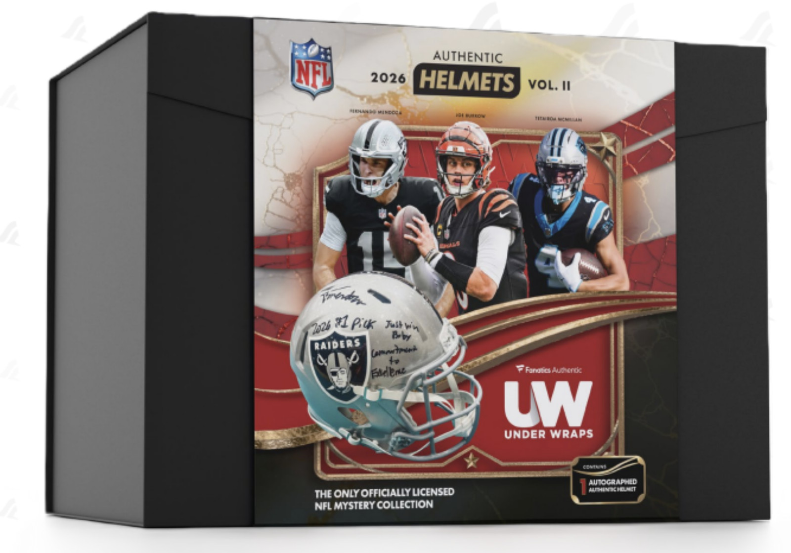 RANDOM DIVISION UNDERWRAPS FANATICS AUTHENTIC BOX VOL 2