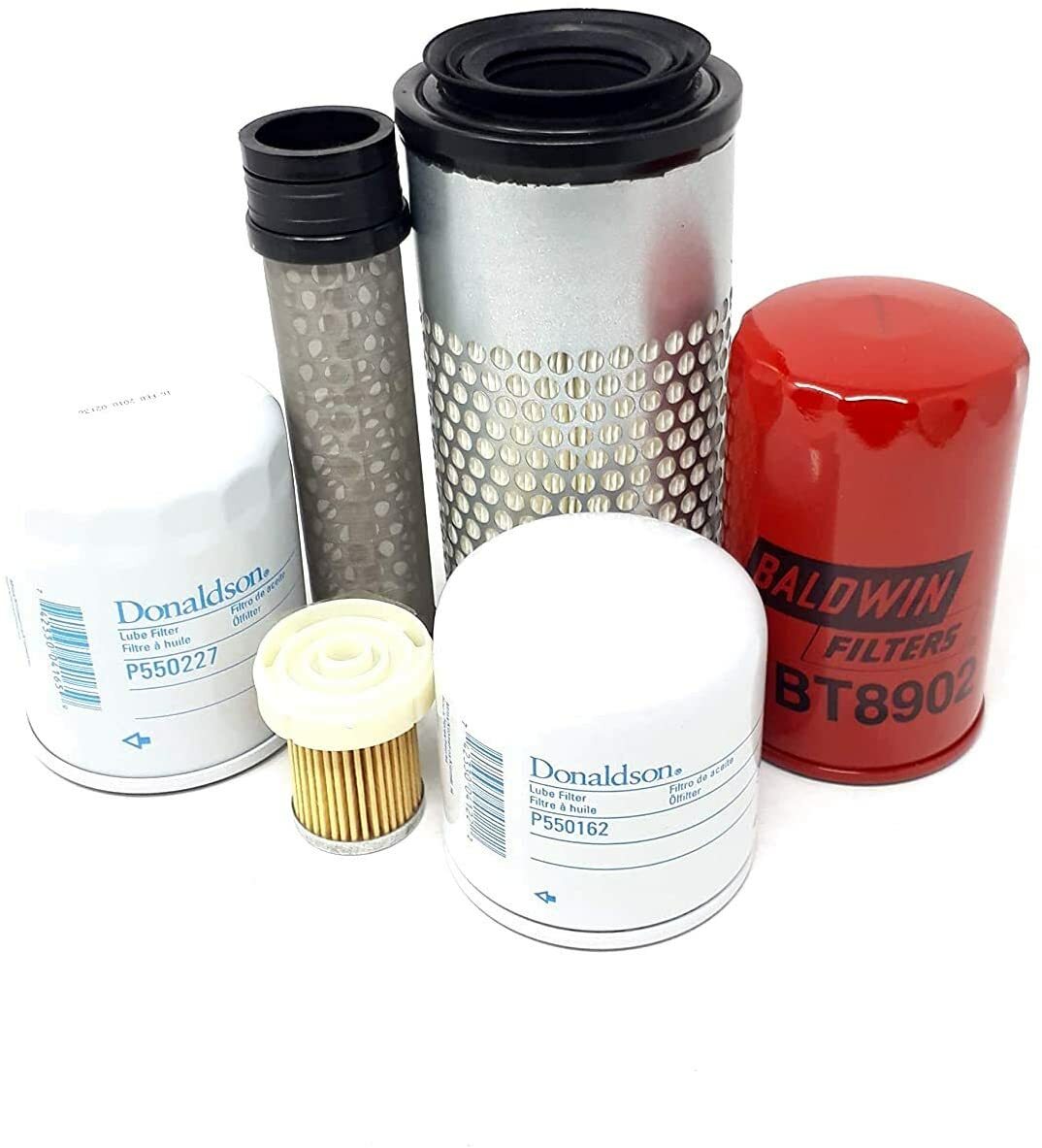 CFKIT for Kubota B7800 B2910 B2710 HSD HST Filter Kit (Baldwin Air Filters)