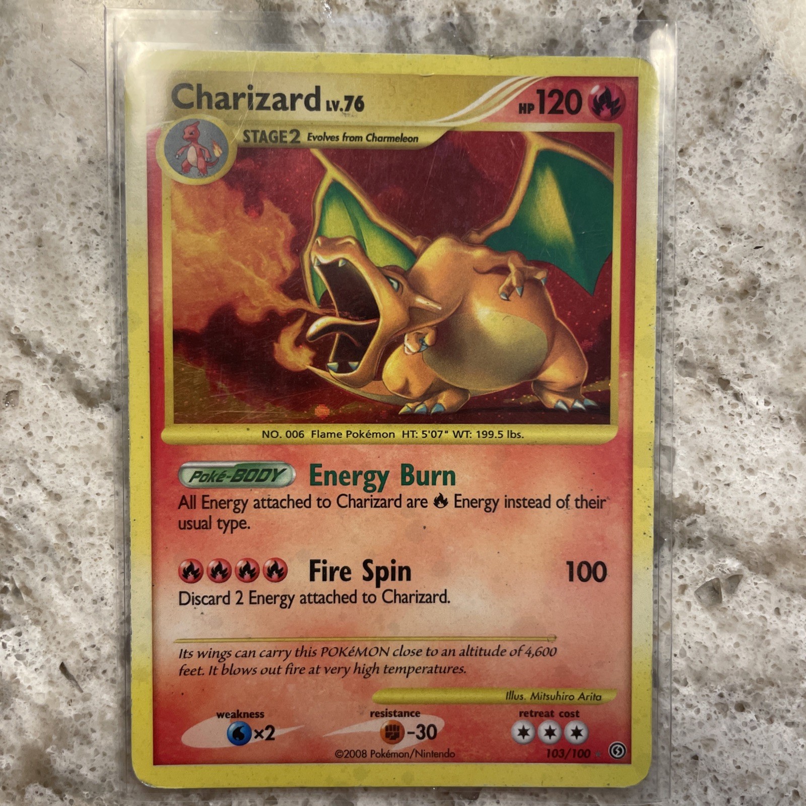 Charizard Stormfront Holo - Secret Rare Charizard Stormfront Holo - Secret Rare