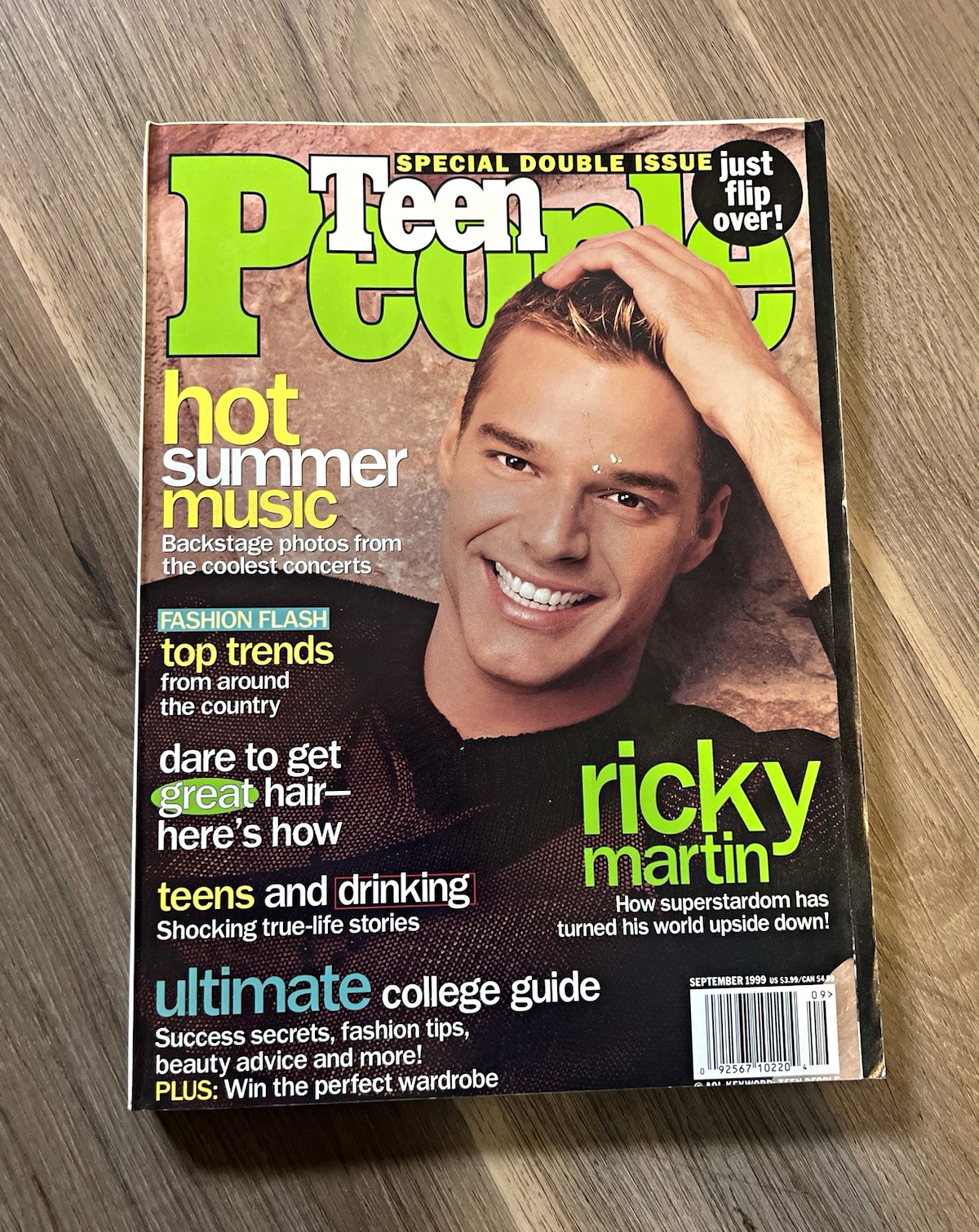 Teen People Magazine September 1999 Special Issue Ricky Martin Fashion Music Teen People Magazine September 1999 Special Issue Ricky Martin Fashion Music