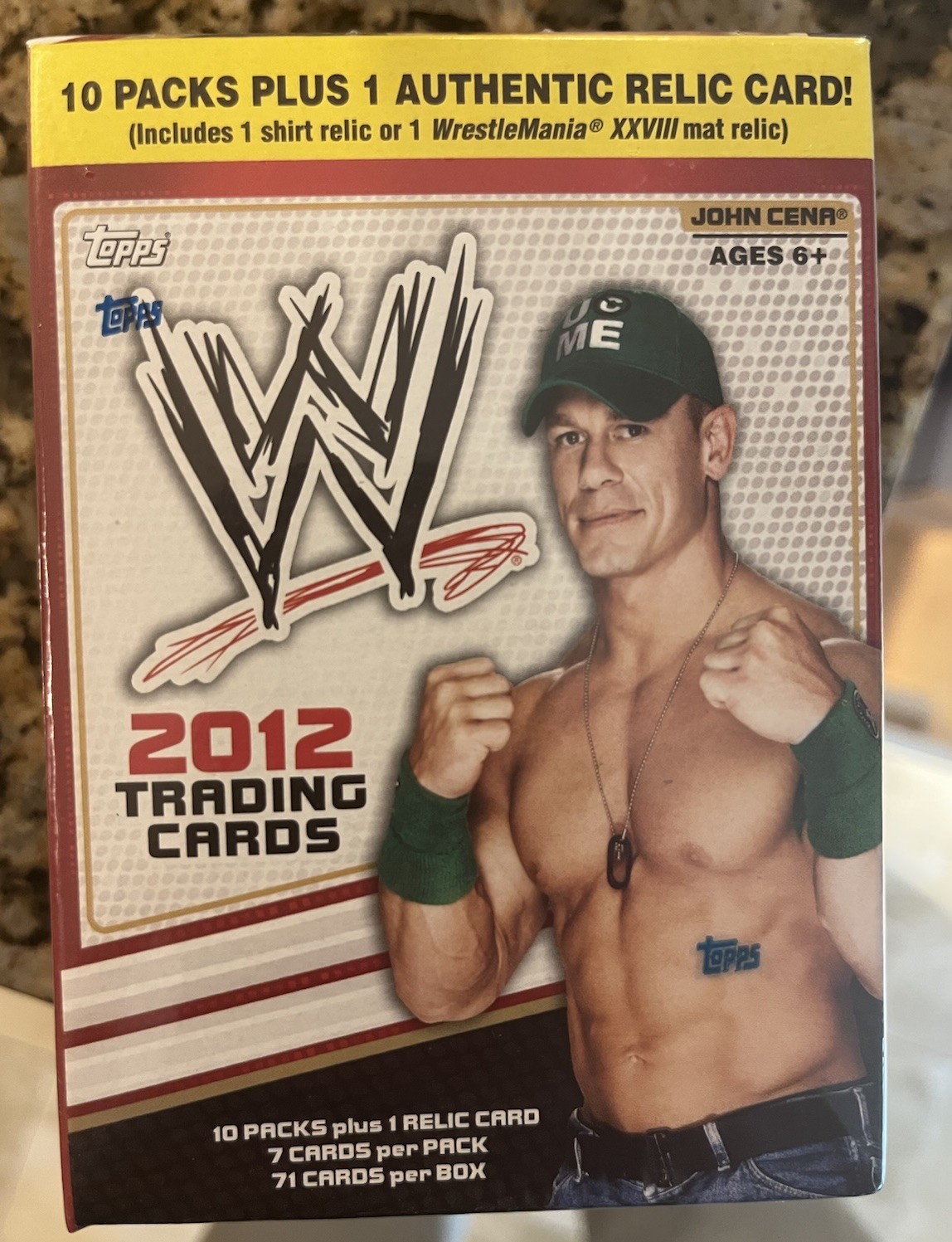 2012 Topps WWE EXCLUSIVE Factory Sealed 10 Pack Blaster Box WWE RELIC 2012 Topps WWE EXCLUSIVE Factory Sealed 10 Pack Blaster Box WWE RELIC