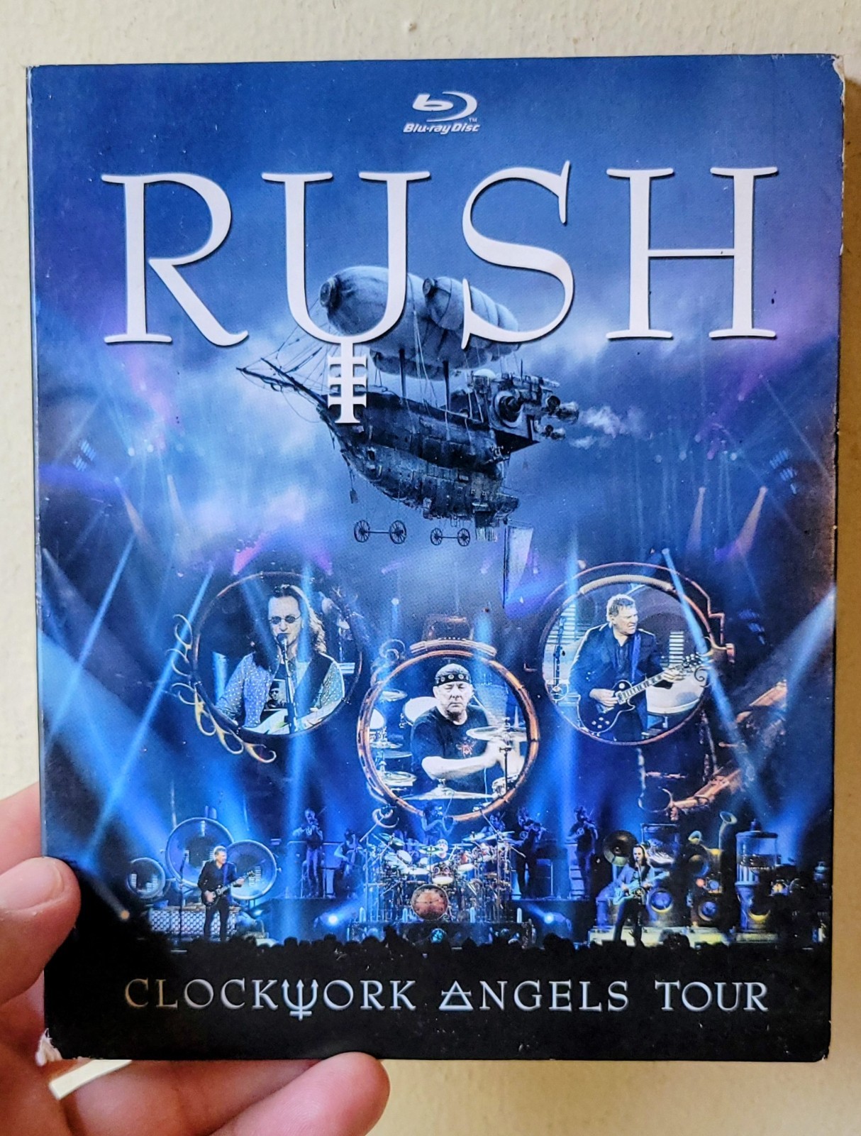 RUSH - Clockwork Angels Tour 2013 Live Concert - Blu-Ray with Booklet TESTED