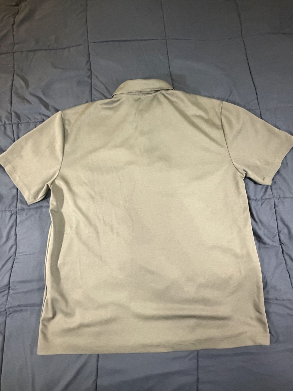 Port Authority CUSA Conference USA Polo Shirt Mens XL Gray Performance Golf