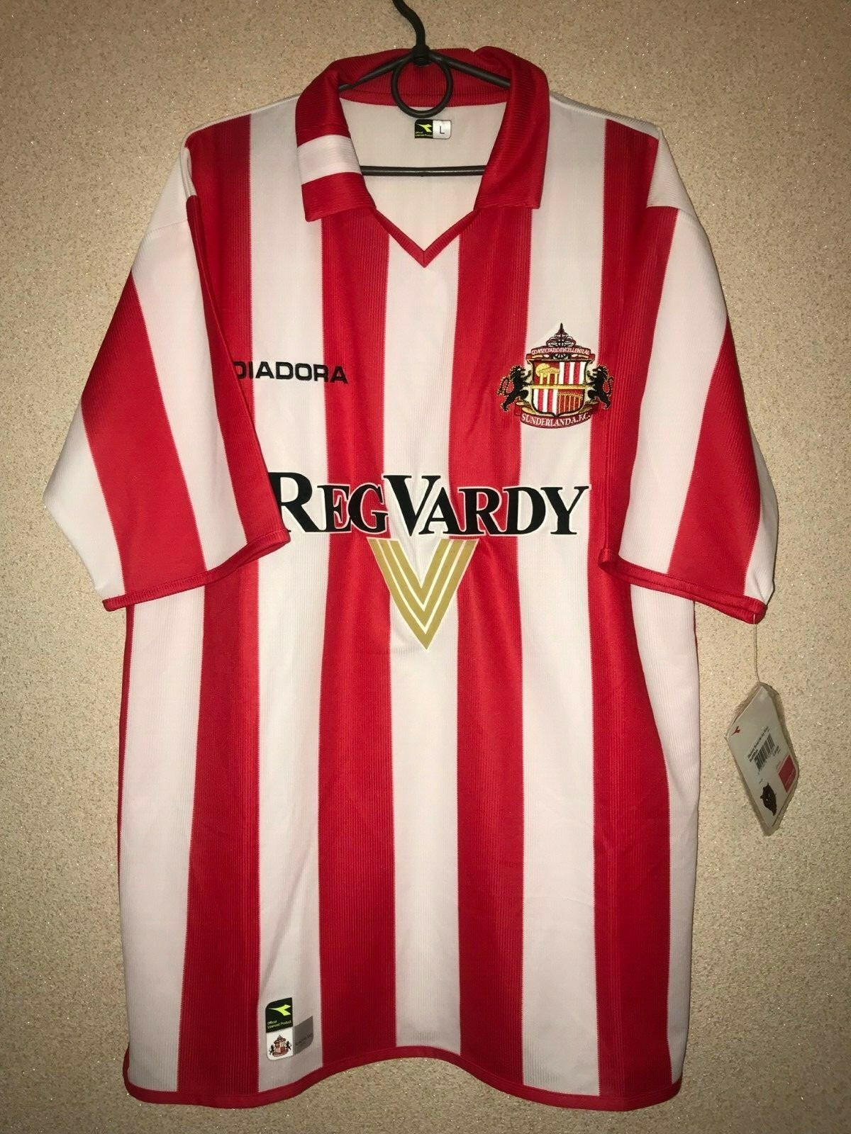 Sunderland Home football shirt 2004 - 2005 NEW DIADORA L