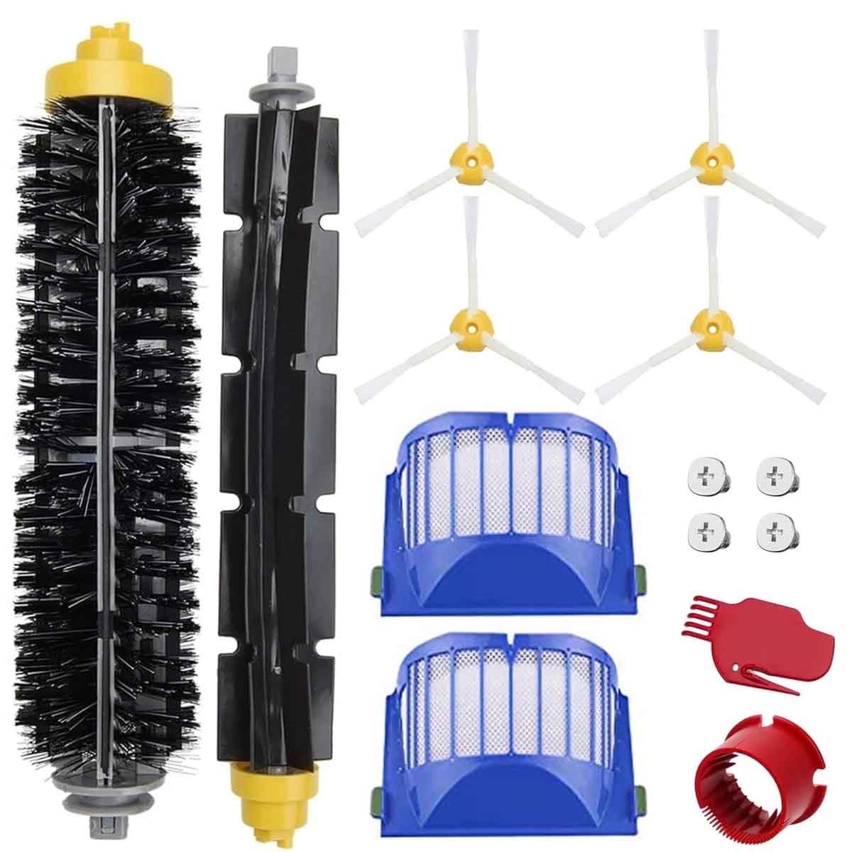14 Pcs For iRobot Roomba 600 Series 675 690 670 Replacement Parts Filter Brush