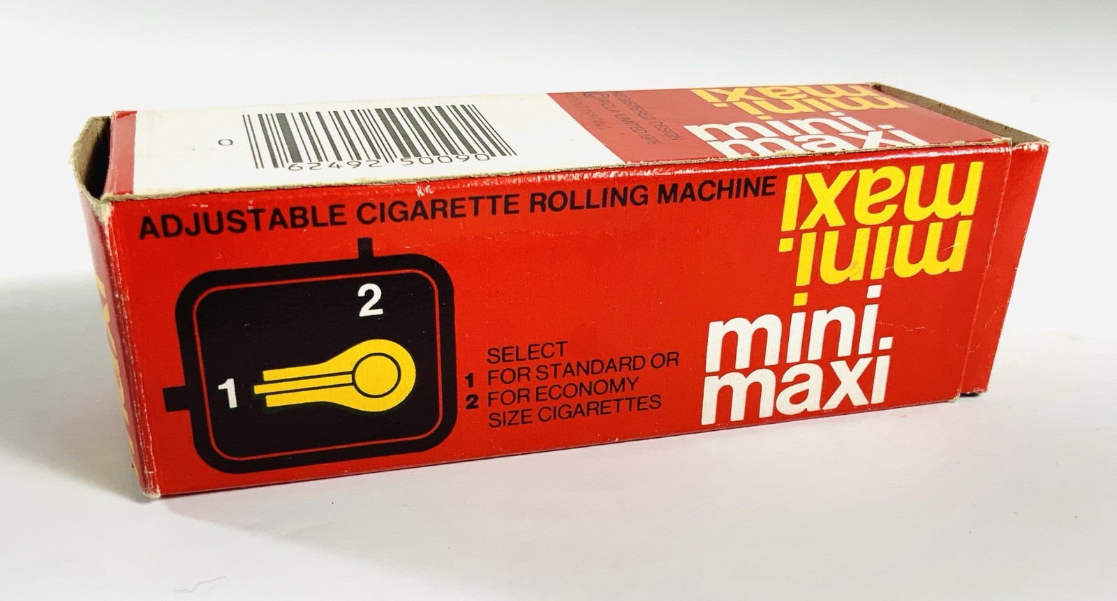 Vintage 1970s Rizla Mini Maxi Cigarette Rolling Machine - New Old Stock In Box