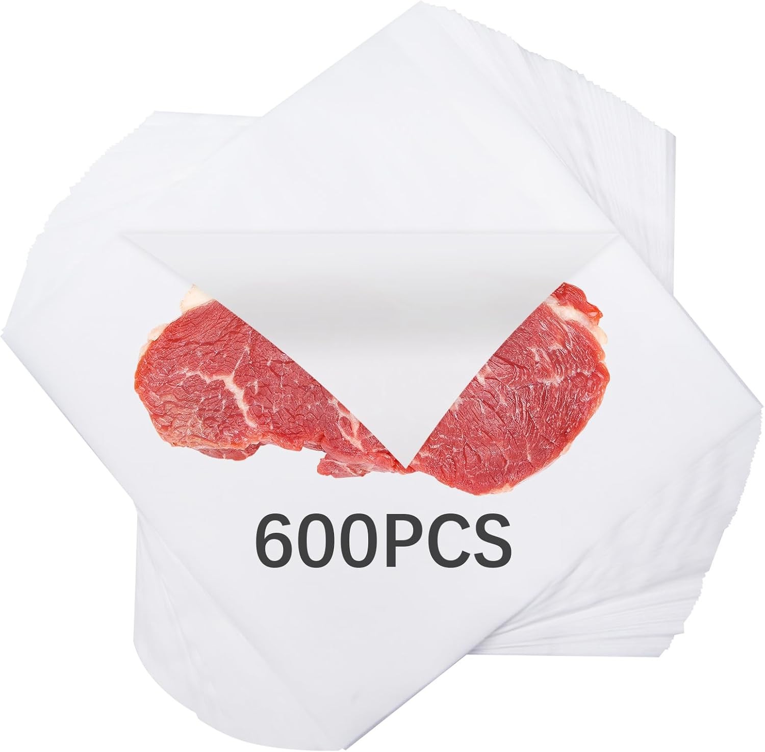 600Pcs White Butcher Paper for Sublimation No Wax Square Sublimation Butcher 600Pcs White Butcher Paper for Sublimation No Wax Square Sublimation Butcher