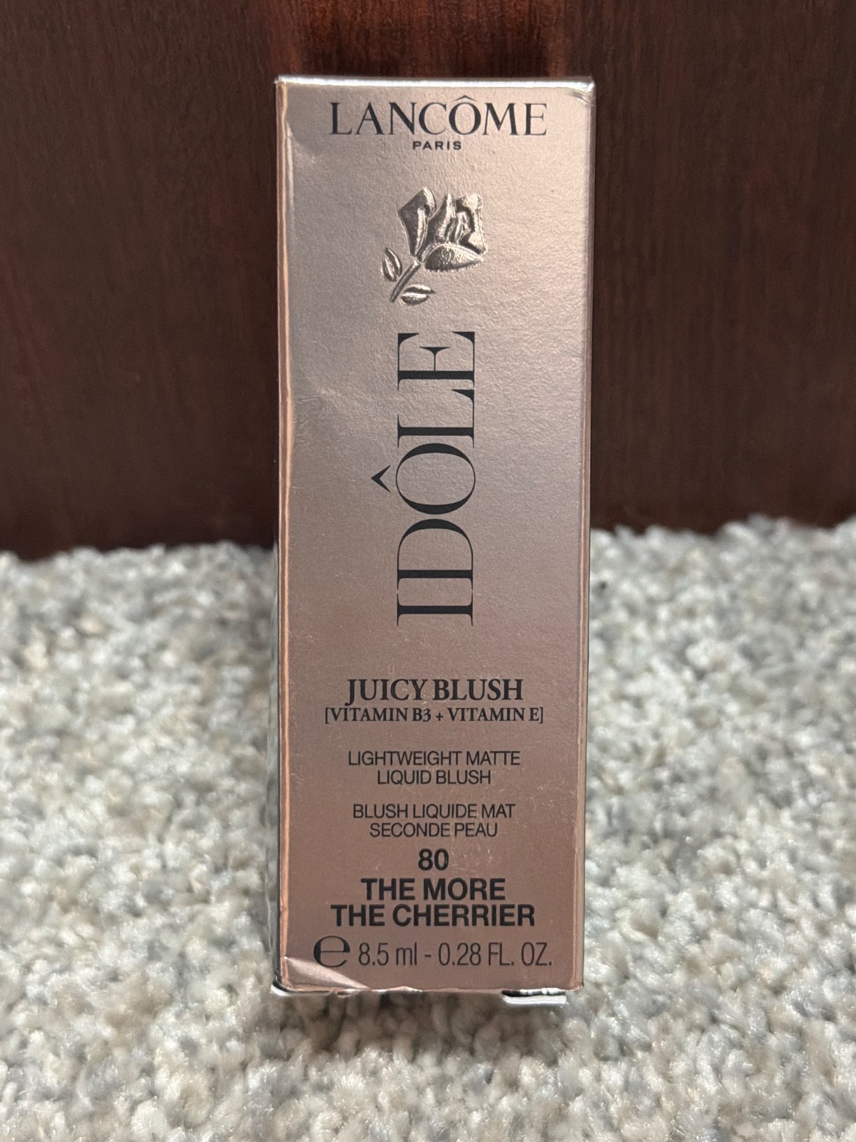 Lancome IDOLE Liquid Blush #80 The More The Cherrier~NEW