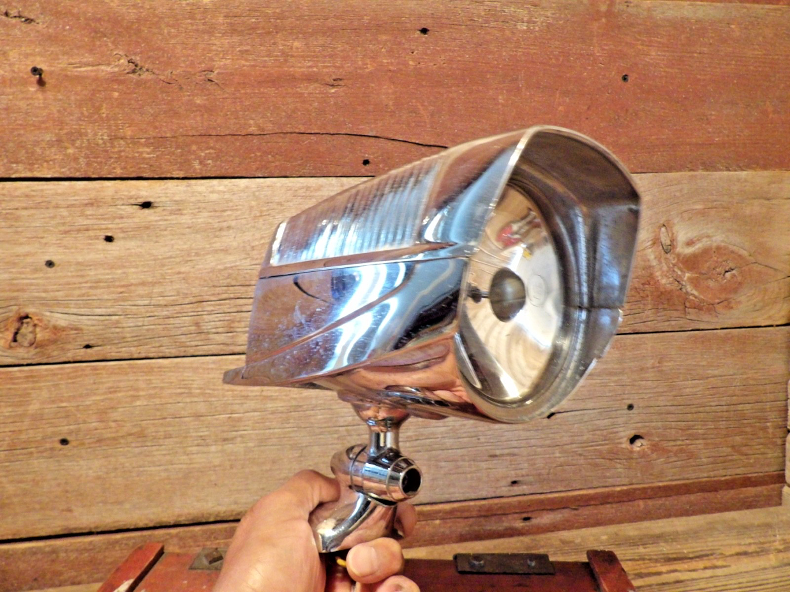 Vintage 1950-60's Nuvue Spot Mirror, Chrome Retro USA CLASSİC CAR Chevrolet Vintage 1950-60's Nuvue Spot Mirror, Chrome Retro USA CLASSİC CAR Chevrolet