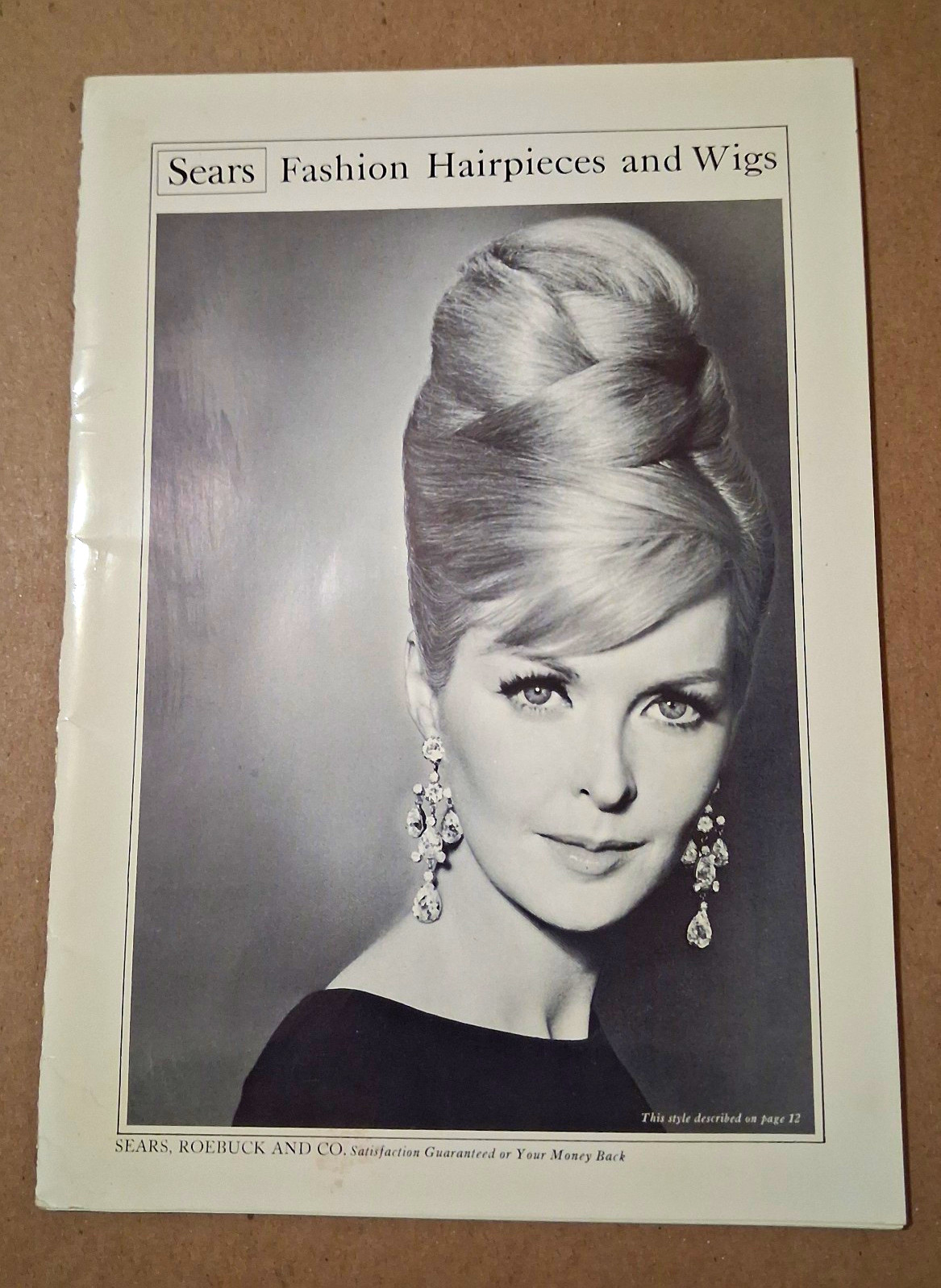 Complete Vintage 1965 Sears Fashion Hairpieces Wigs Catalog Set Price List