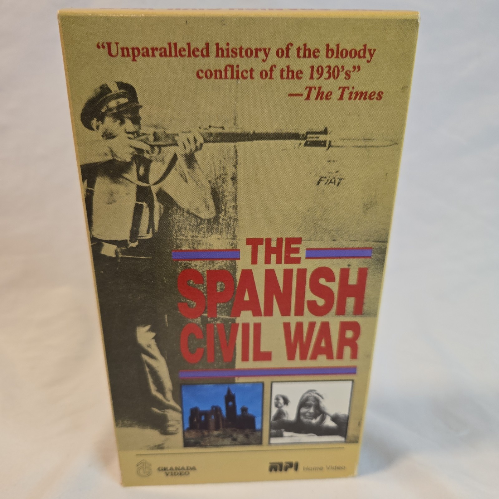 Vintage The Spanish Civil War VHS Granada Television MPI Documentary Tape