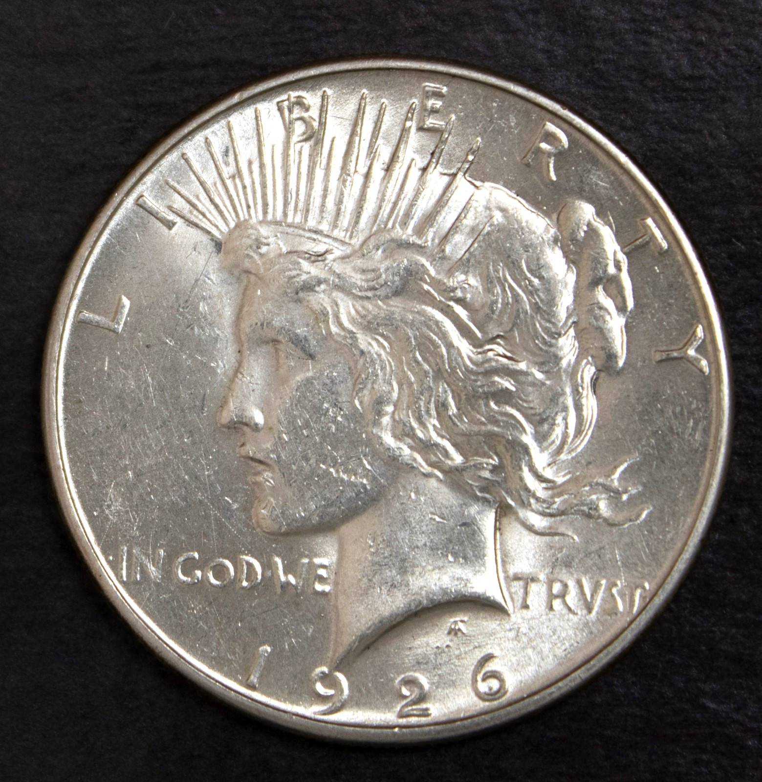 1926 S Peace Dollar AU.............Lot 6978