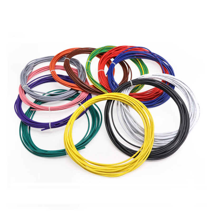 UL1015 AWG Wire Cable 14/16/18/20/22/24 AWG AWG Stranded 600V 105°C RoHS Cable