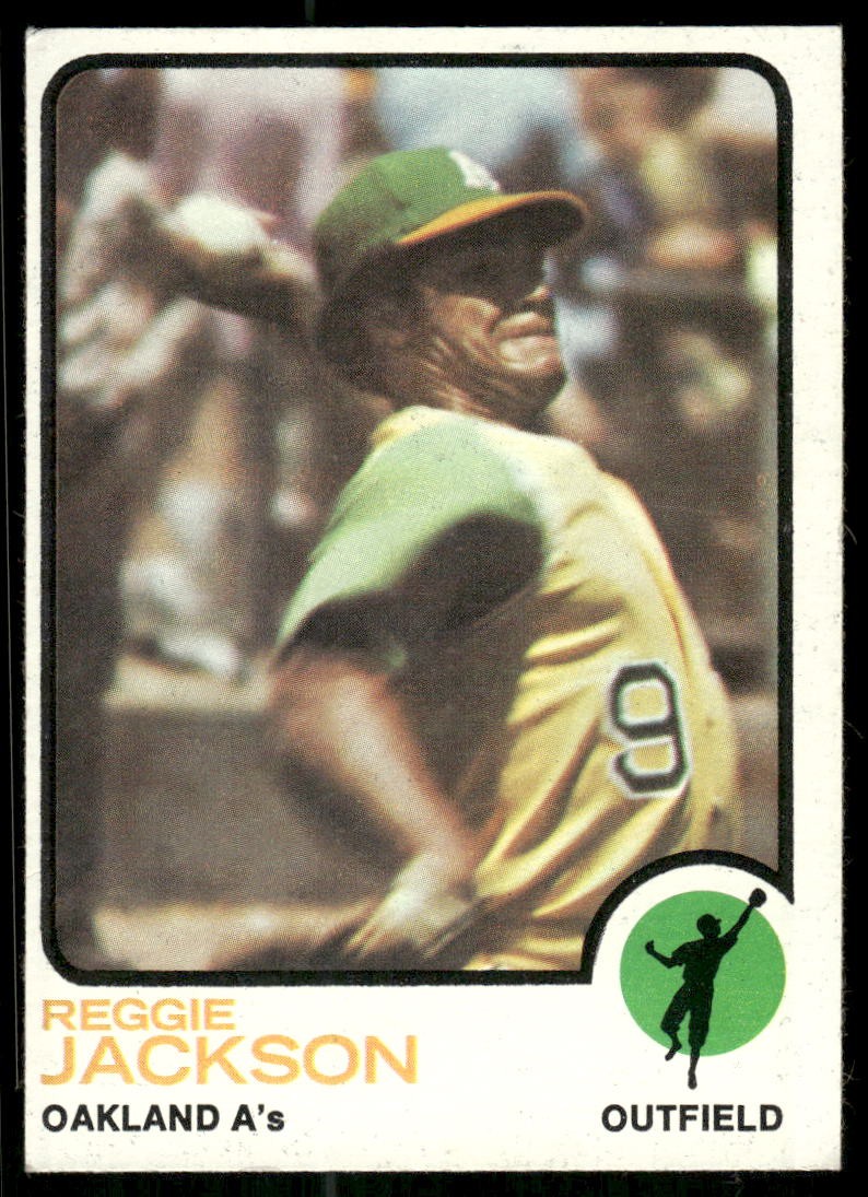 1973 Topps #255 Reggie Jackson