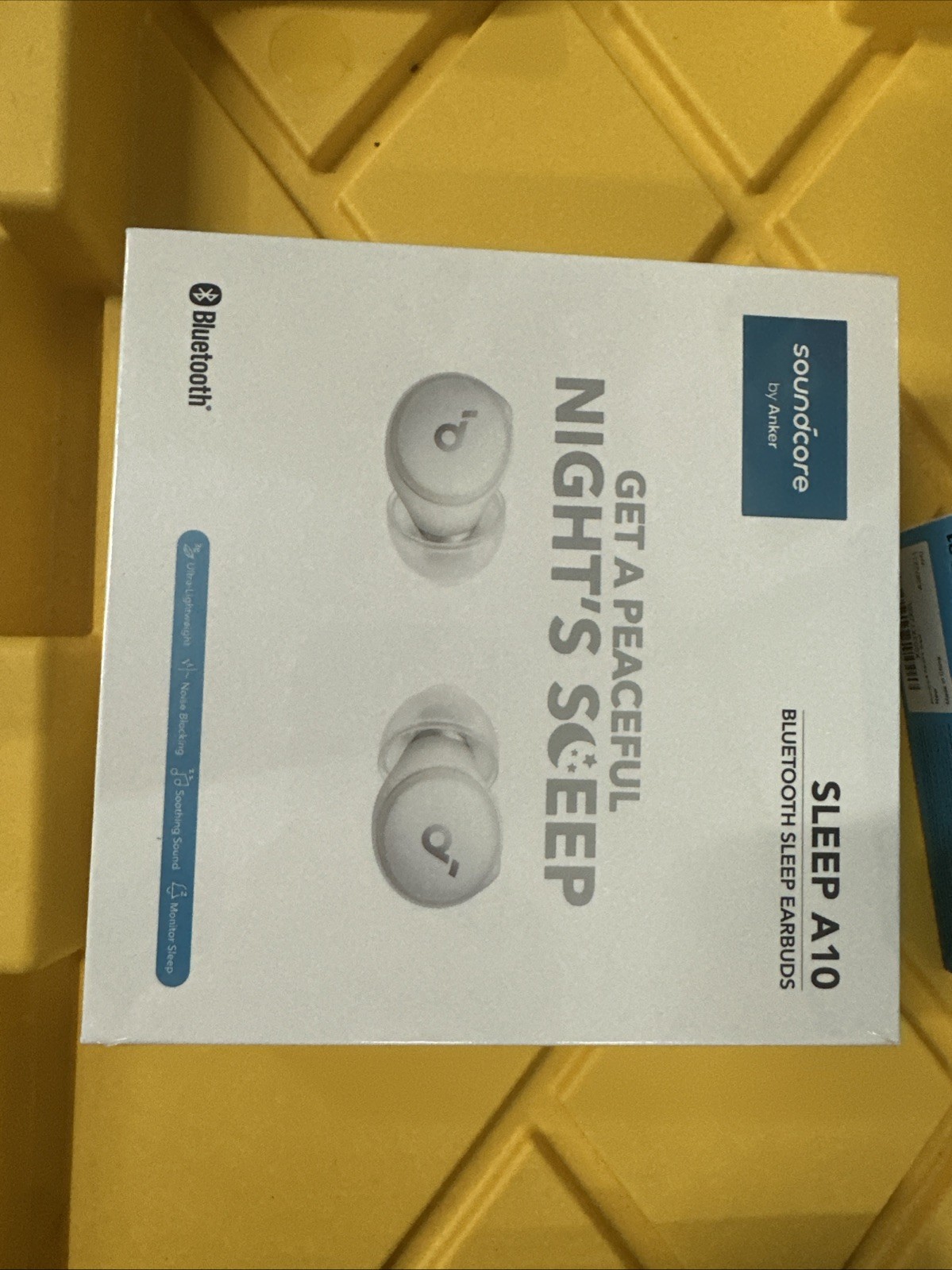 Anker Soundcore Sleep A10 Bluetooth Sleep Earbuds, Noise Blocking A6610 - White