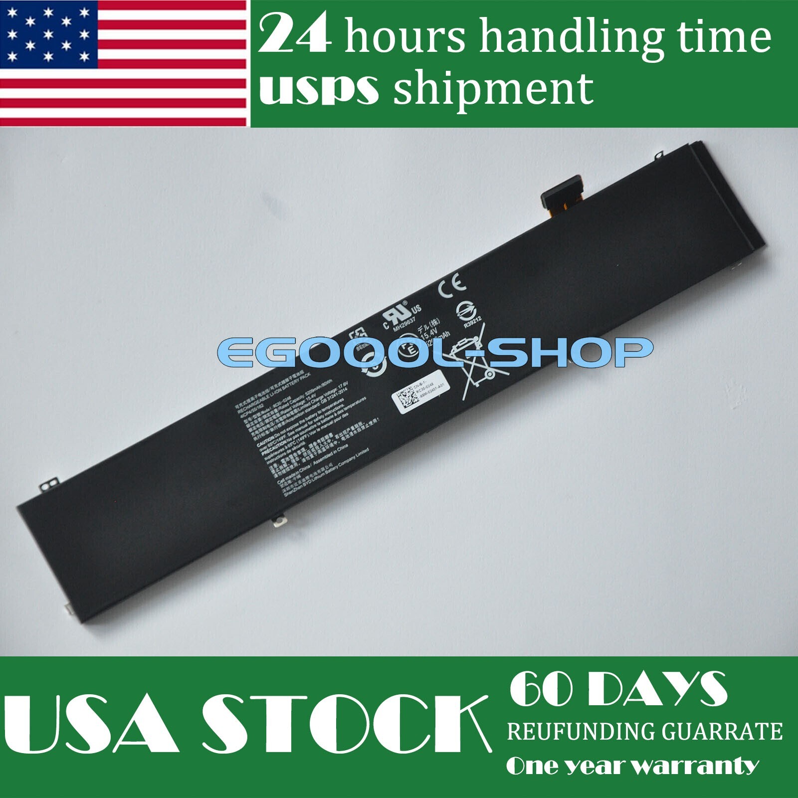 New OEM 4ICP4/55/16 RC30-0248 Battery For Razer Blade 15 2018 2019 2020 2021 New OEM 4ICP4/55/16 RC30-0248 Battery For Razer Blade 15 2018 2019 2020 2021
