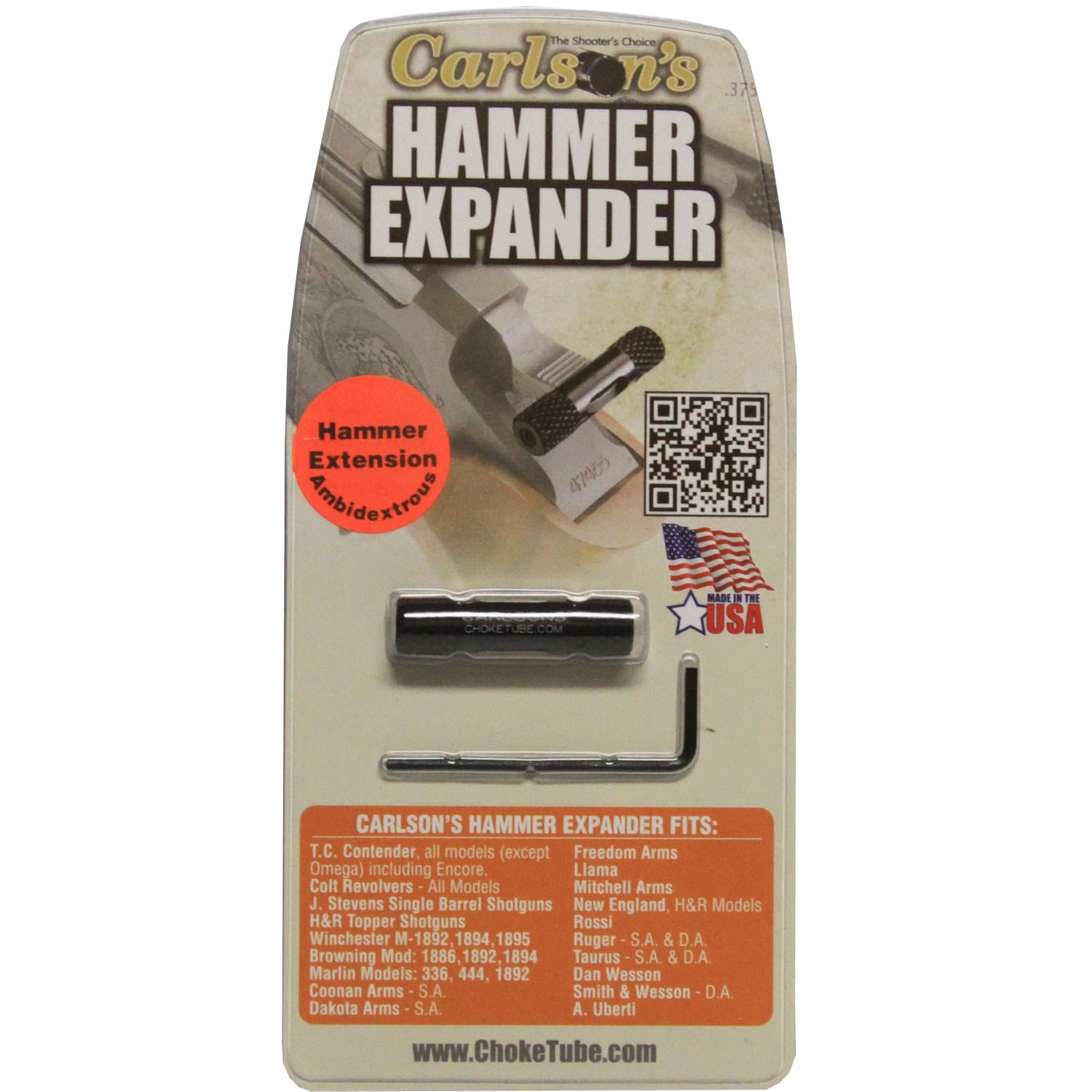 Carlson\'s Black Hammer Expander .375 in. diameter - 1.5 in. length #00110 Carlson\'s Black Hammer Expander .375 in. diameter - 1.5 in. length #00110