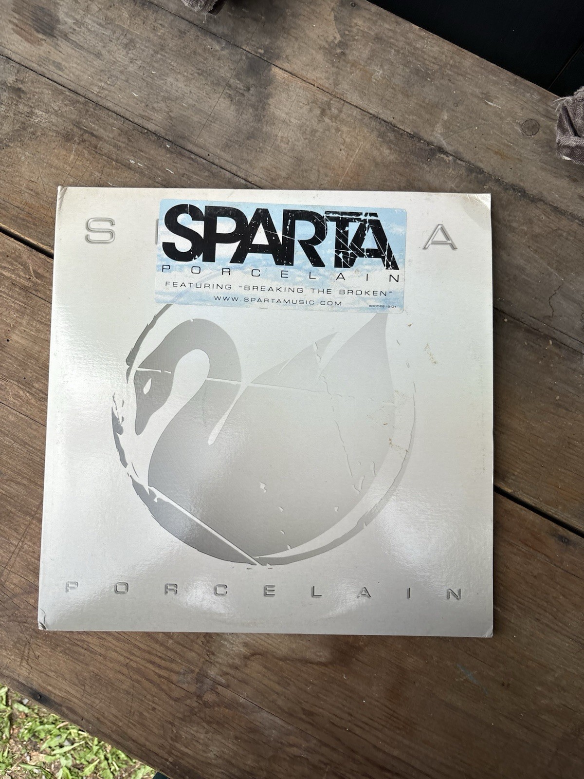 Sparta porcelain 2xlp Geffen 2004 First 2818-01 Vinyl Record Rare Sticker 1st Sparta porcelain 2xlp Geffen 2004 First 2818-01 Vinyl Record Rare Sticker 1st