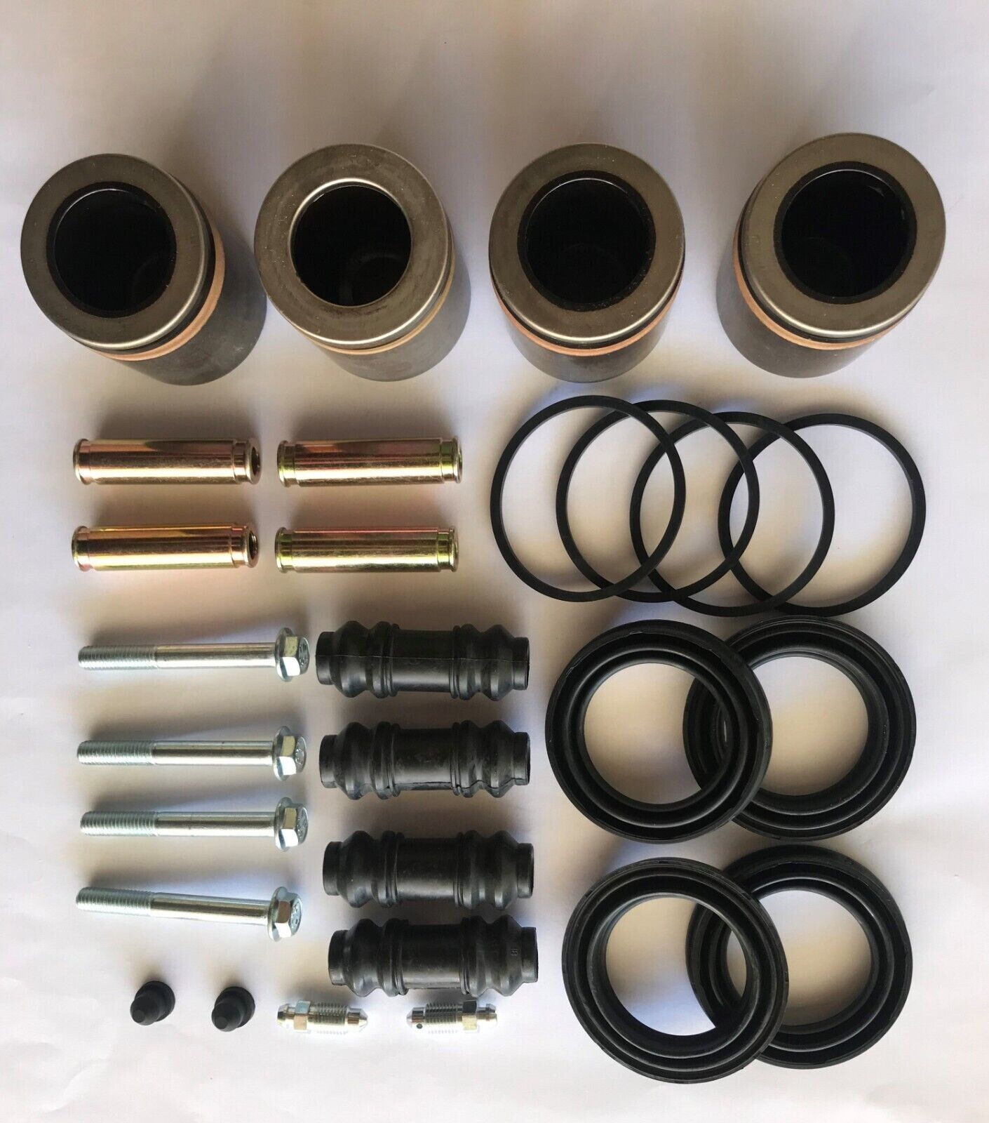 2001-2008 Dodge RAM 2500 3500 caliper piston & seal kit for both FRONT  calipers