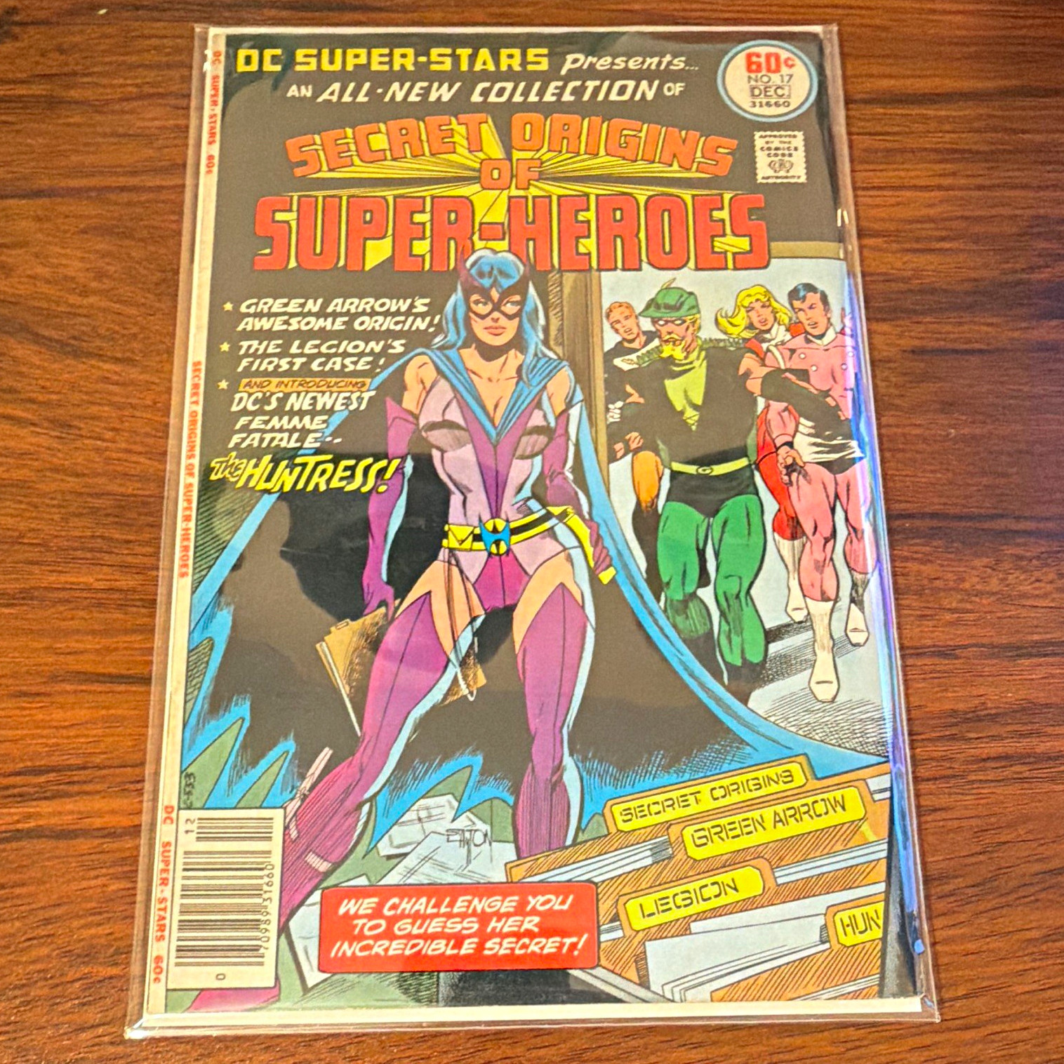 DC Comics Secret Origins of Super-Heroes #17 (1977) 1st App of The Huntress VF+ DC Comics Secret Origins of Super-Heroes #17 (1977) 1st App of The Huntress VF+