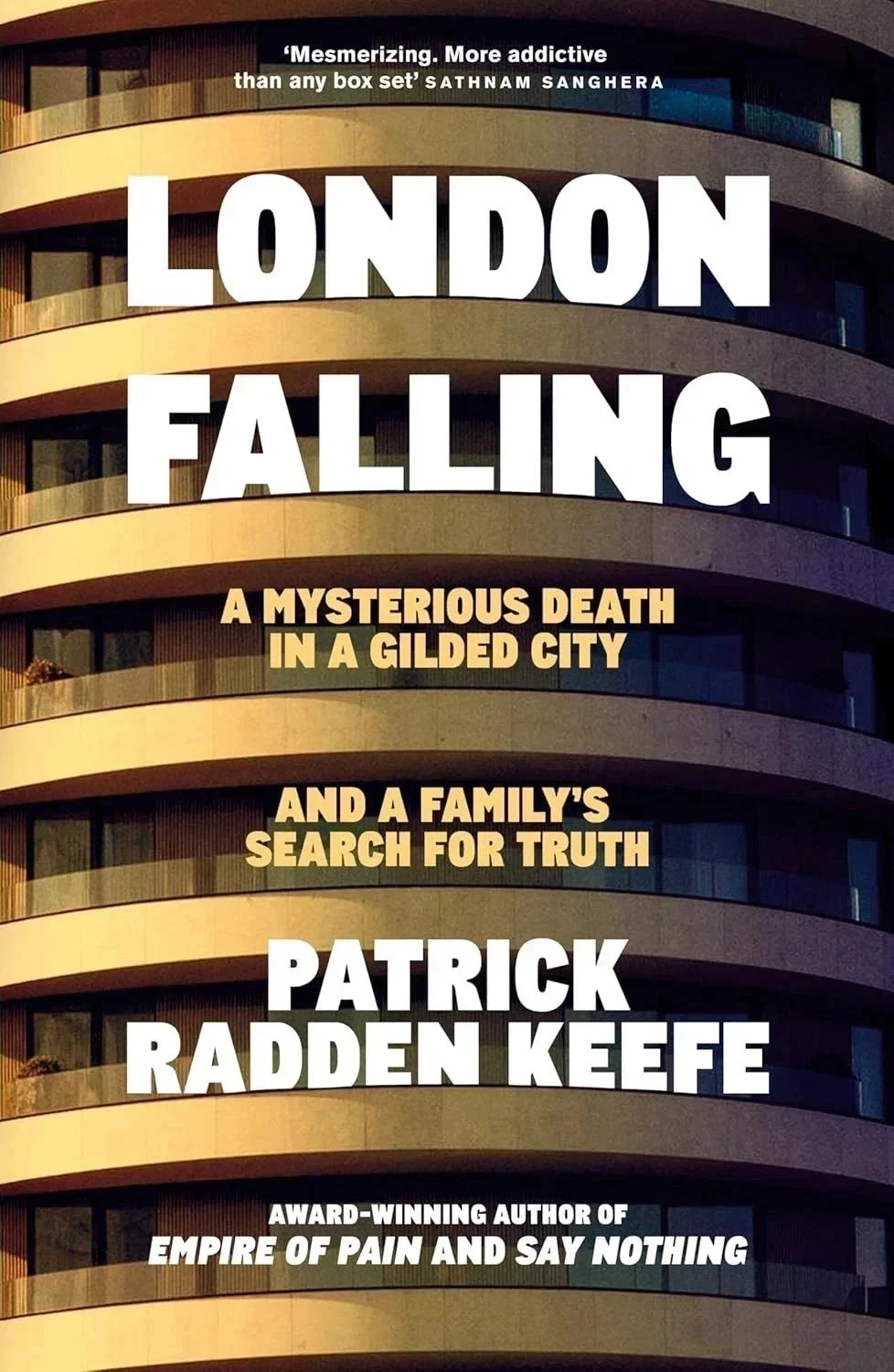 London Falling by Patrick Radden Keefe Paperback New Book usa stock