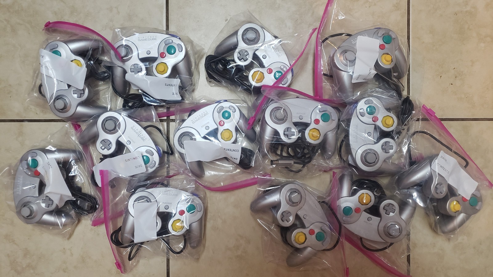 REBUILT OEM Official Nintendo GameCube Controller Silver - Genuine Platinum