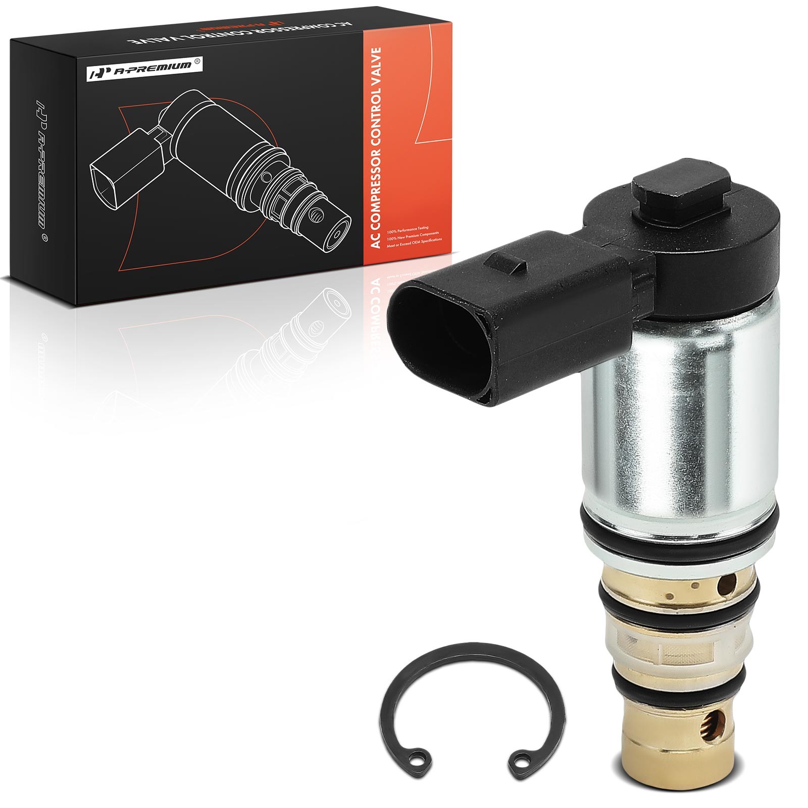 A-Premium A/C Compressor Control Solenoid Valve for VW Jetta Passat Tiguan Golf
