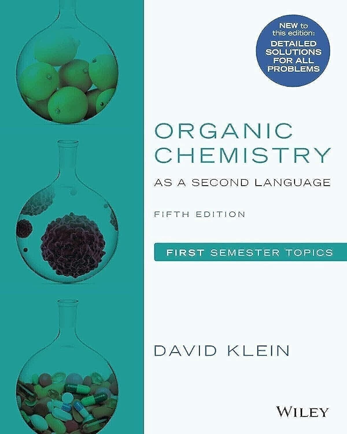 Organic Chemistry as a Second Language: First Semester Topics Paperback Organic Chemistry as a Second Language: First Semester Topics Paperback