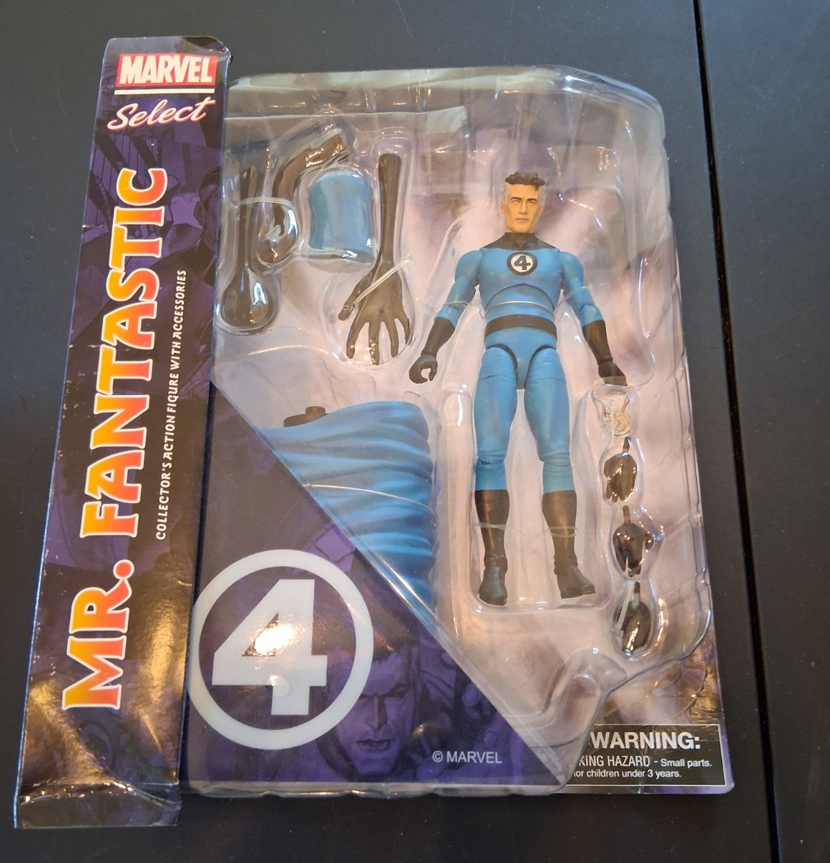 Marvel Select MR FANTASTIC Figure Diamond 2023 *Brand New*