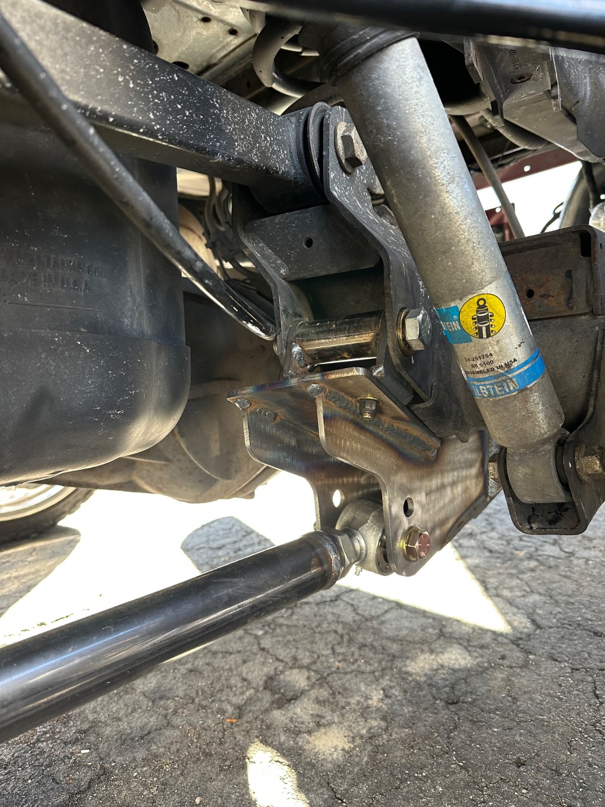 2014 - 2026 Ram 2500 Rear “Traction Bar” Axle Brackets 3/4” hole