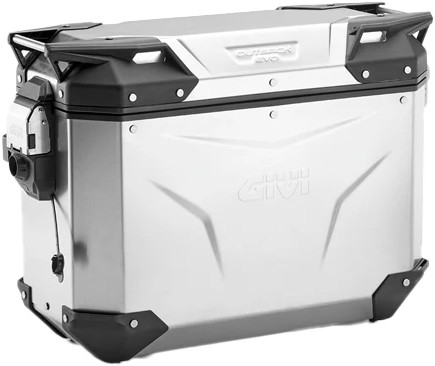 GIVI Fits Outback Evo Smart Case 37L Right Side Silver OBKEV37AR