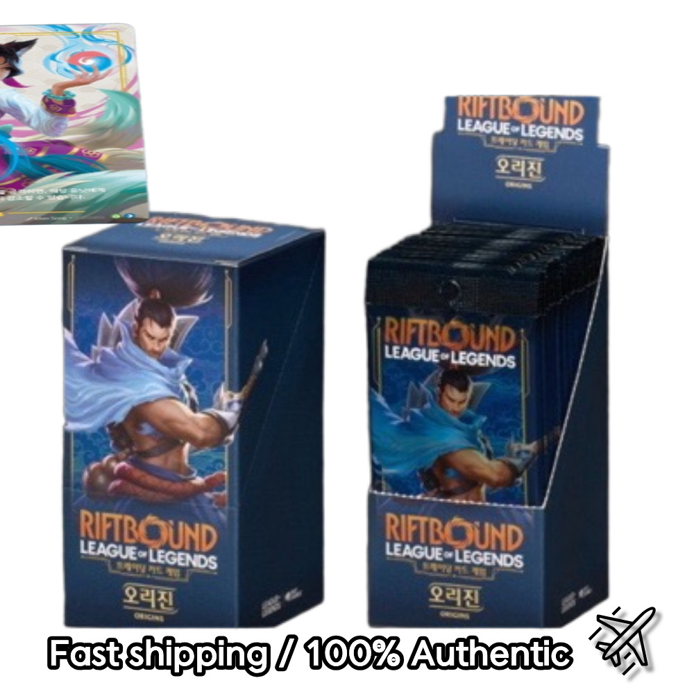 [PRE] Riftbound TCG Origins Korean Booster Slim Box Sealed Korean Ahri - 24/5