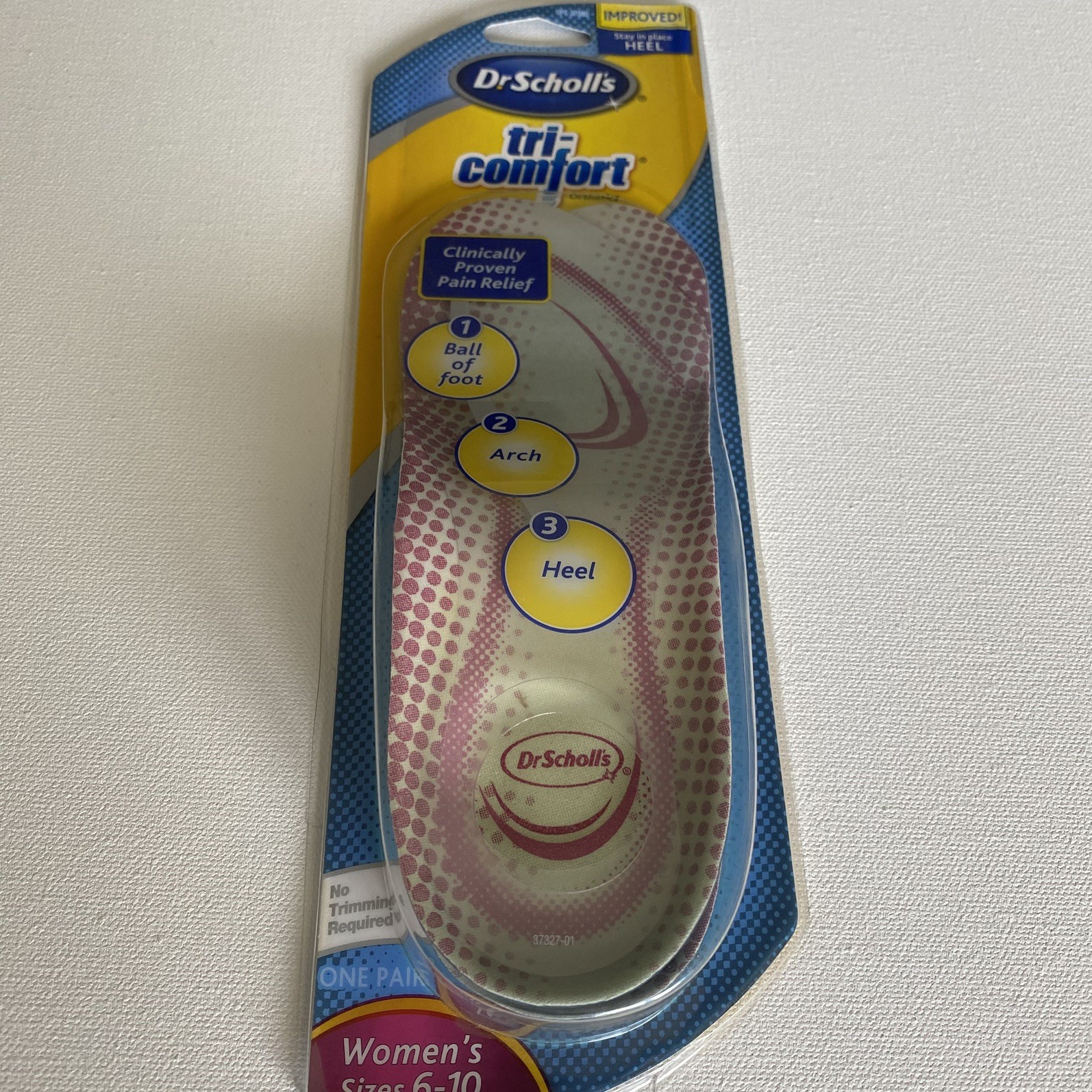 Dr. Scholl’s Tri-Comfort Insoles Women’s Size 6-10 – All-Day Support – New Dr. Scholl’s Tri-Comfort Insoles Women’s Size 6-10 – All-Day Support – New