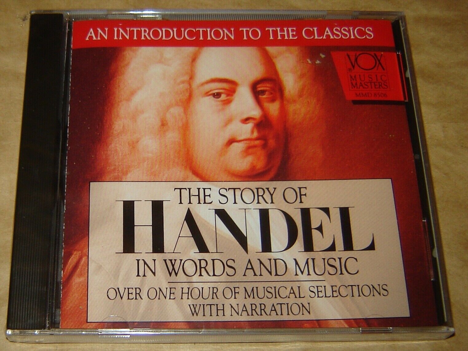 THE STORY OF HANDEL IN WORDS AND MUSIC CD, NEW AND SEALED, VOX MUSIC MASTERS THE STORY OF HANDEL IN WORDS AND MUSIC CD, NEW AND SEALED, VOX MUSIC MASTERS